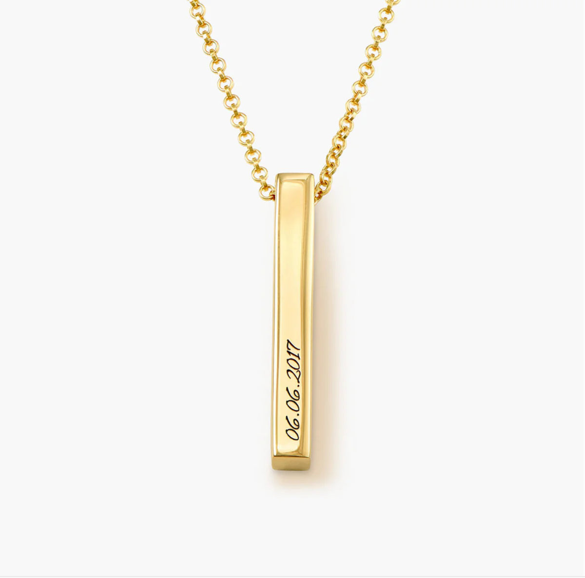 Pillar Bar Necklace