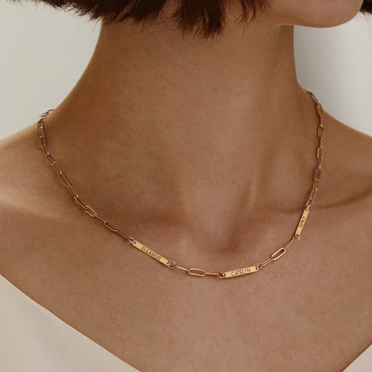 The Link Name Necklace – Mom’s Favourite